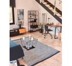 Bibliothèque Shantay 80 x 168 cm noire