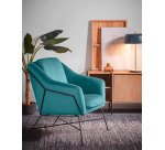 Fauteuil Brida velours