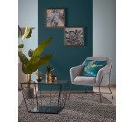 Fauteuil Brida velours