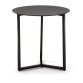 Table d'appoint Raeam Ø 50 cm noire