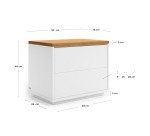 Cajonera Abilen 2 cajones