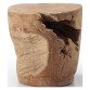 Side table Tropicana Ø 35 cm natural teak