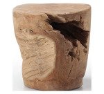 Table d'appoint Tropicana Ø 35 cm teck naturel