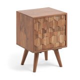 De_table d'appoint khaleesi en acacia massif 40 x