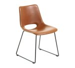 Chaise Zahara, marron