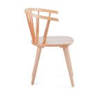Chaise Trise, bois naturel