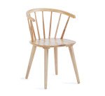 Chaise Trise, bois naturel