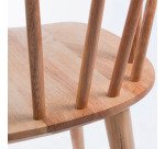 Chaise Trise, bois naturel