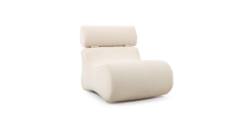 Fauteuil Club, blanc