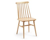 Silla Tressia, madera natural