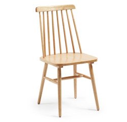 Silla Tressia, madera natural