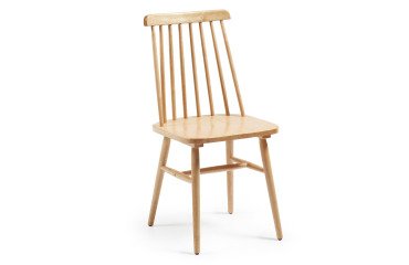 Silla Tressia, madera natural