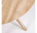 Table ronde Maial en teck massif Ø 90 cm