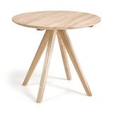 Round table Maial in massive teak Ø 90 cm