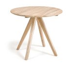 Table ronde Maial en teck massif Ø 90 cm