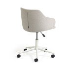 Chaise de bureau Einara gris clair