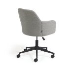 Chaise de bureau Madina gris clair