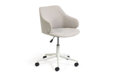 En_chaise de bureau einara gris clair