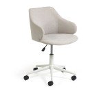 Chaise de bureau Einara gris clair