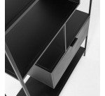 Bibliothèque Shantay 80 x 168 cm noire