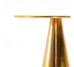 Table d'appoint Rhet Ø 39 cm or