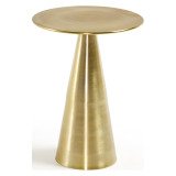 Side table Rhet Ø 39 cm gold