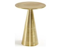 Side table Rhet Ø 39 cm gold
