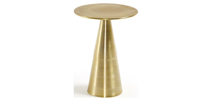 Table d'appoint Rhet Ø 39 cm or