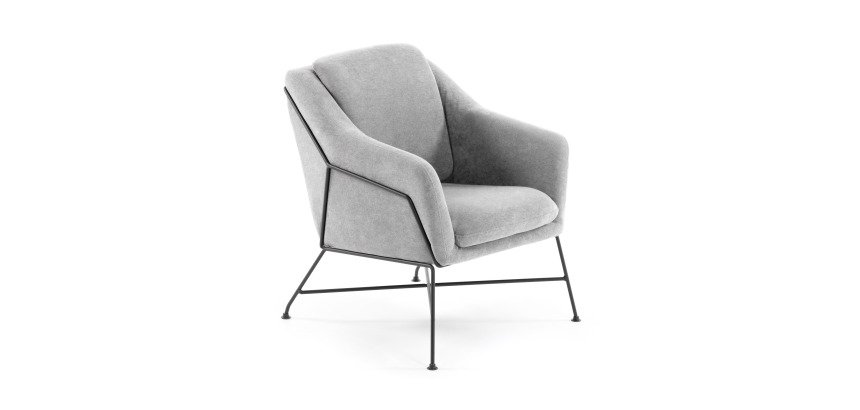 Fauteuil Brida velours couleur