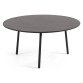 Low table Mathis Ø 70 cm black