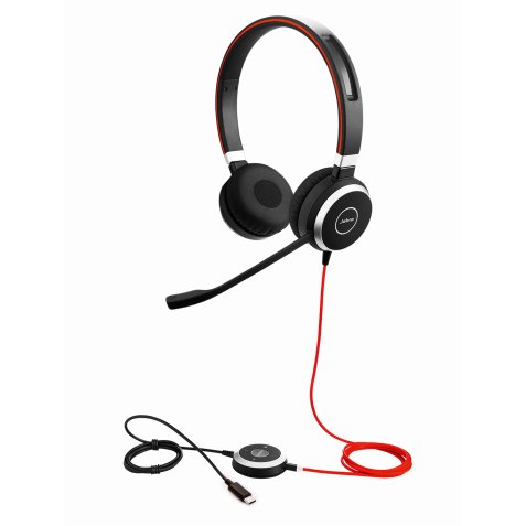 Headphone with wire Jabra Evolve 40 - 2 ear pieces