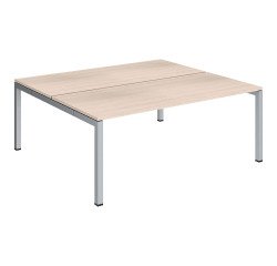 Conjunto 2 mesas rectas Arko patas metal