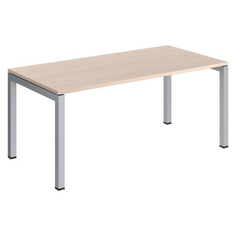 Mesa recta Arko An 160 cm roble patas aluminio