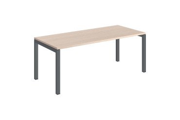 Bureau droit Arko piètement métal 50 x 50 mm