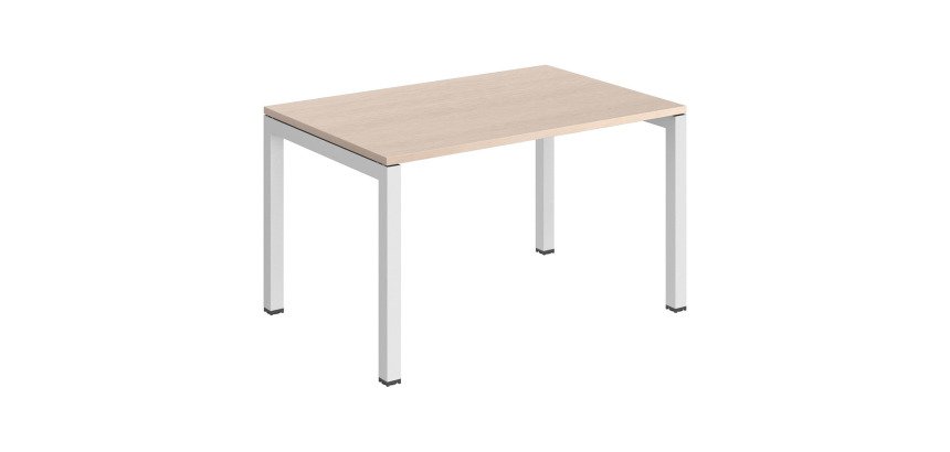 Bureau droit Arko piètement métal 50 x 50 mm