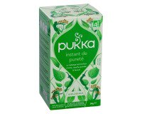 Infusion Instant de pureté Bio Pukka - Boîte de 20 sachets