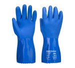 Guanti Portwest A881 in PVC blu, 12 paia