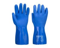 Guanti Portwest A881 in PVC blu, 12 paia
