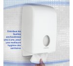Distributeur essuie-mains pliage enchevêtré Kimberly Clark Aquarius