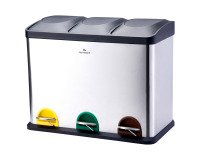 Cubo de basura Ecol trío