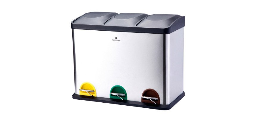 Cubo de basura Ecol trío