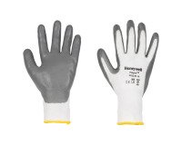 Guanti Honeywell Polytril™ in nitrile grigio, 10 paia