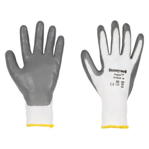 Guanti Honeywell Polytril™ in nitrile grigio, 1 paio