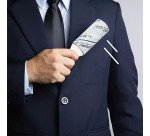 Recharge adhésive 42 feuilles imprimées Eléphant, par 2