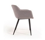 Chaise Nadya, gris clair