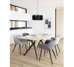 Chaise Nadya, gris clair