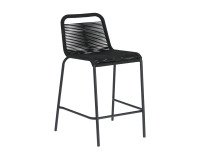 Taburete alto Lambton negro