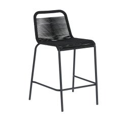 Taburete alto Lambton negro