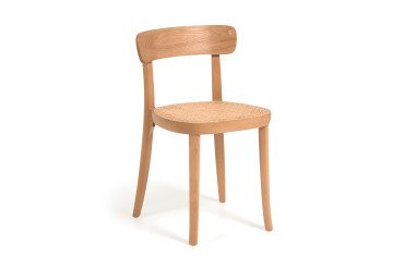 Chair Romaine in beech wood and reed