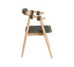 Chaise Majela - corde - bois d'eucalyptus